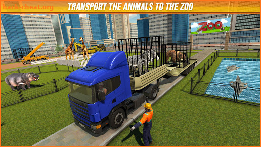 City Zoo Construction Simulator - Animal Zoo Games screenshot