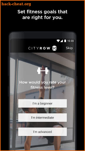 CITYROW GO screenshot