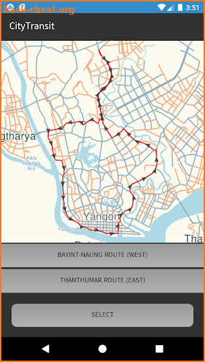 CityTransit Yangon screenshot