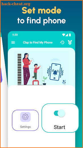Clap to Find My Phone: Whistle screenshot