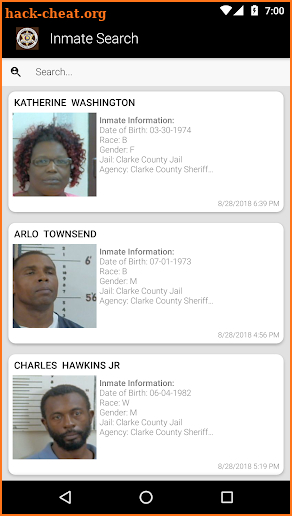 Clarke County Sheriff screenshot