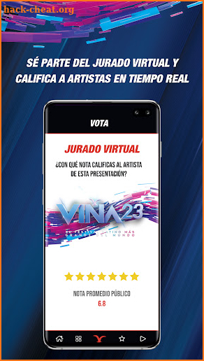 Claro Viña 2023 screenshot