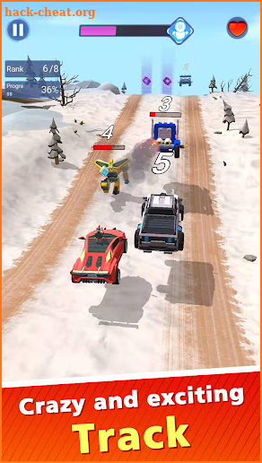 Clash of Autobots : Wild Racing screenshot