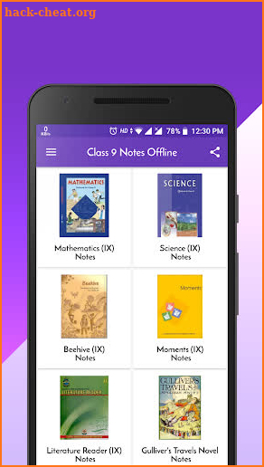Class 9 Notes Offline screenshot
