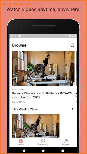 Class Choreography | Pilates screenshot