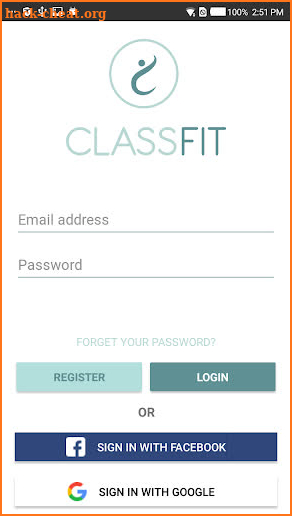 ClassFit screenshot