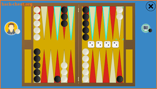 Classic Backgammon Touch screenshot