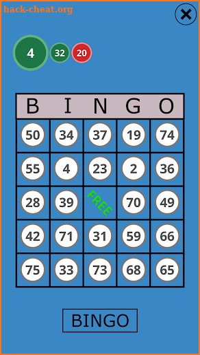 Classic Bingo Touch screenshot