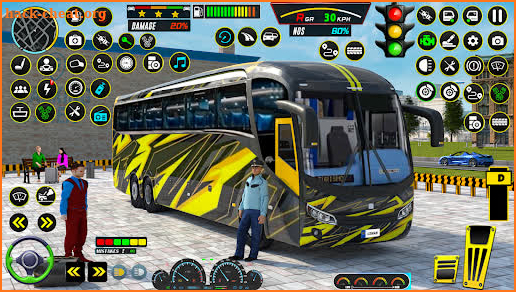 Classic Bus Simulator Games 3D screenshot