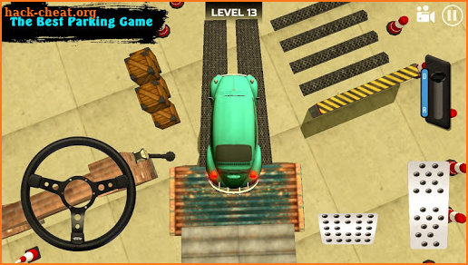 Classic Car Parking Real Driving Test screenshot