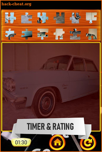 Classic Cars Jigsaw Puzzle screenshot