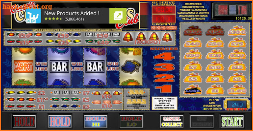 Classic Cops N  Robbers Club Fruit Machine screenshot