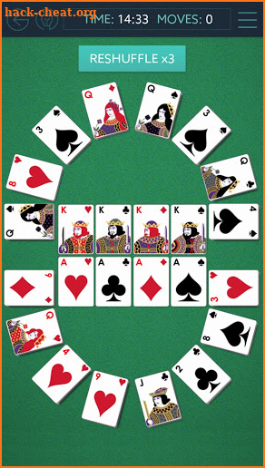 Classic Crescent Solitaire screenshot