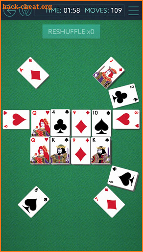 Classic Crescent Solitaire screenshot