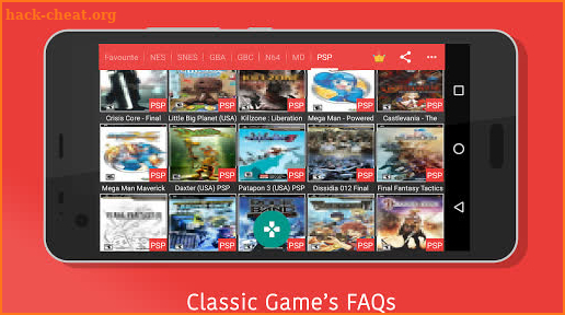 📺 🎮 Classic Emulator for PSP Free 🆓 screenshot