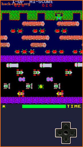 classic frogger screenshot