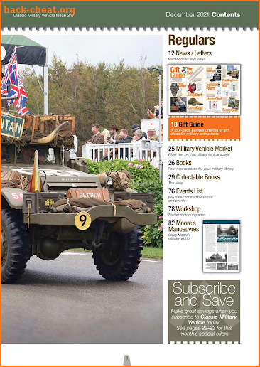 Classic Military Vehicle Magaz screenshot