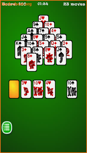 Classic Pyramid Solitaire screenshot