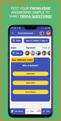 Classic Quiz–Earn Money Playing Games Test Your IQ screenshot