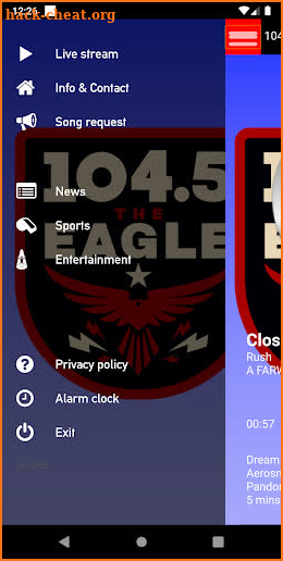 Classic Rock 104.5 The Eagle screenshot