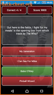 Classic Rock Quiz screenshot