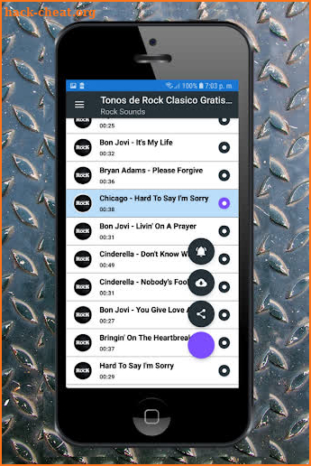 Classic Rock Ringtones, Alarm, Free Notification. screenshot