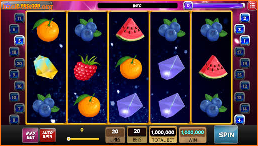 Classic Slot Vegas Bar Machine 777 screenshot