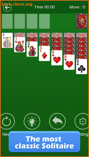 Classic Solitaire Free - Klondike Poker Games Cube screenshot