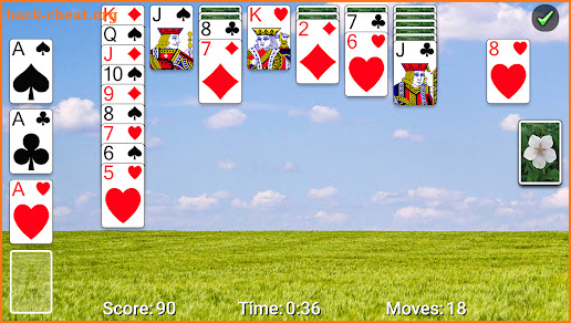 Classic Solitaire NETFLIX screenshot