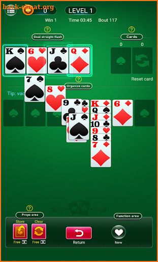 Classic Solitaire -puzzle game screenshot