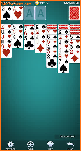 Classic Solitaire - Spider TriPeaks Solitaire screenshot