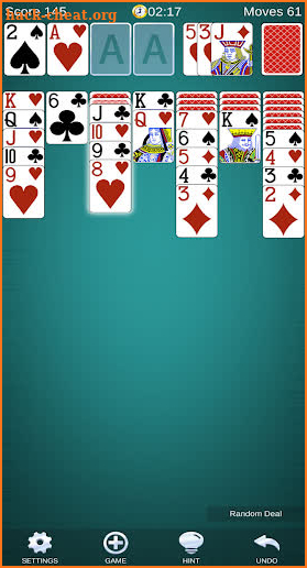 Classic Solitaire - Spider TriPeaks Solitaire screenshot