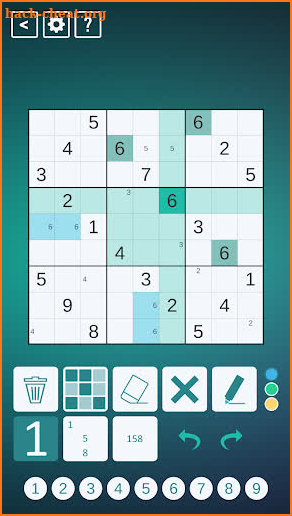 Classic Sudoku screenshot