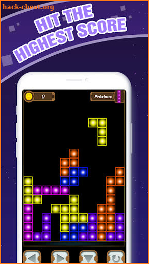 Classic Tetris - Free Block Puzzle Arcade Game screenshot