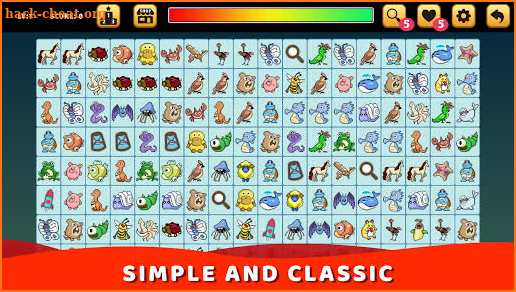 Classic Tile Connect Animals. screenshot