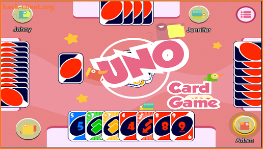 Classic UNO game card screenshot