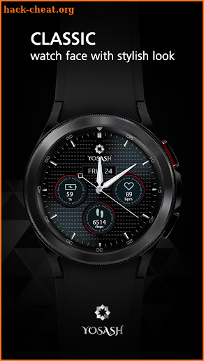 Classic Watch face - YOSASH screenshot