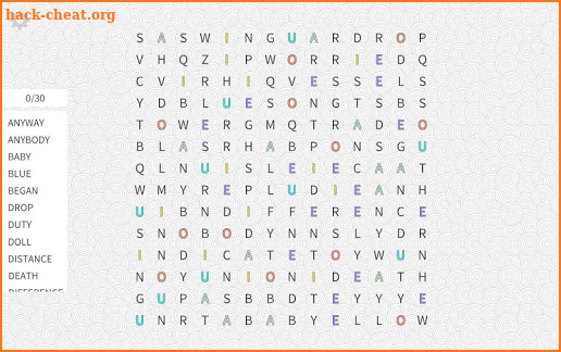 Classic Word Search screenshot