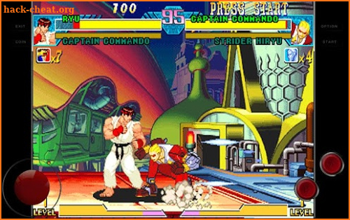 classica marvel vs capcom clash of super heroe mvc screenshot