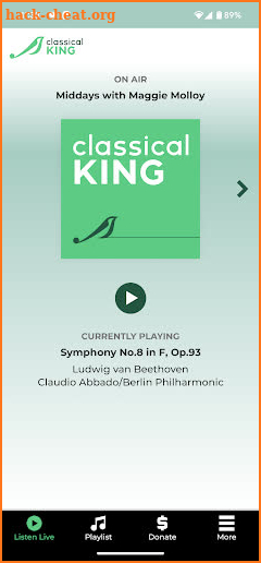 Classical KING FM screenshot