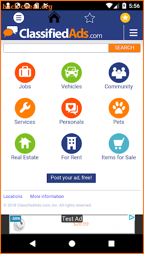 Classified Ads for Classifiedads.com screenshot