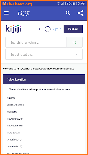 Classifieds ads,jobs,sales for usa canada screenshot