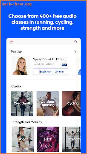 ClassPass Go - Audio Fitness on Demand screenshot