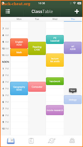 ClassTable - Study Timetable & Countdown screenshot