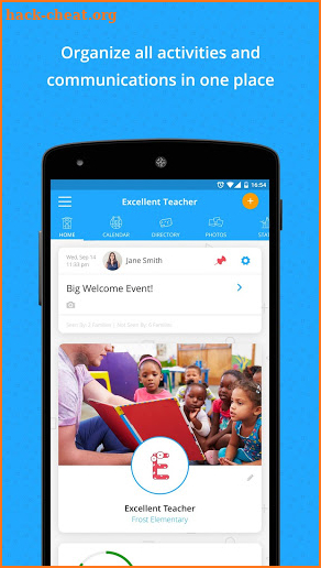 ClassTag Parent Teacher App screenshot