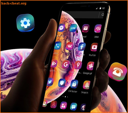 Classy Planet Theme for Phone XS screenshot