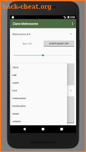 Clave Metronome screenshot