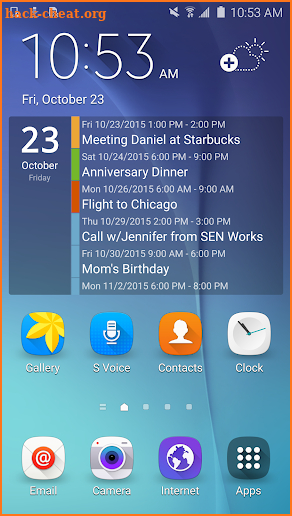 Clean Calendar Widget Pro screenshot