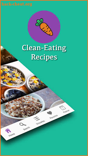 Clean-Eating Recipes - Grocery Lists & Meal Plans screenshot