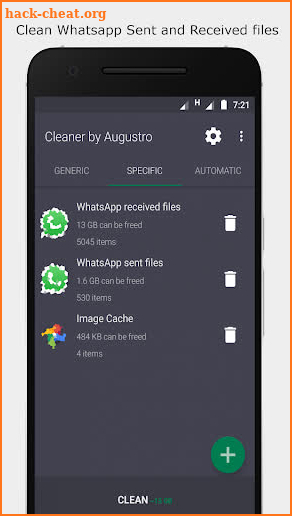 Cleaner by Augustro (67% OFF) screenshot